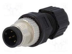 M12A-05BMMA-SL8001_Φύσα; M12; PIN: 5; αρσενικά; κωδικός Α-DeviceNet / CANopen; IP68