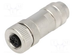 22260646_Φύσα; M12; PIN: 5; θηλυκά; κωδικός B-Profibus; για αγωγό; IP67