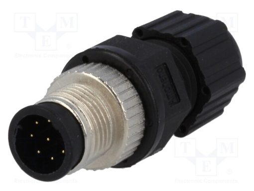 M12A-08BMMA-SL8001_Φύσα; M12; PIN: 8; αρσενικά; κωδικός Α-DeviceNet / CANopen; IP68