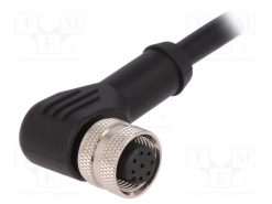 PXPPVC12RAF08ACL010PVC_Φύσα; M12; PIN: 8; θηλυκά; κωδικός Α-DeviceNet / CANopen; IP67; 30V