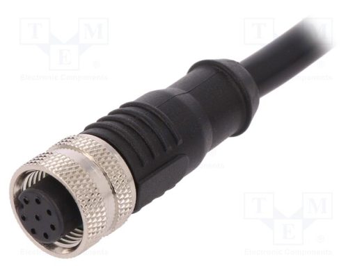 PXPPVC12FBF08ACL010PVC_Φύσα; M12; PIN: 8; θηλυκά; κωδικός Α-DeviceNet / CANopen; IP67; 30V