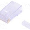 449150001_Φύσα; RJ45; 44915; PIN: 8; Κατ: 6; με οδηγό συρμάτων; Επίχρυση