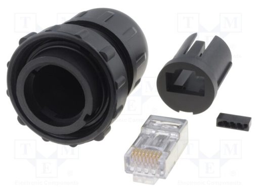 DCC-RJ6ST-310_Φύσα; RJ45; DC; PIN: 8; Κατ: 6; θωρακισμένα; Διάγραμμα: 8p8c; IDC