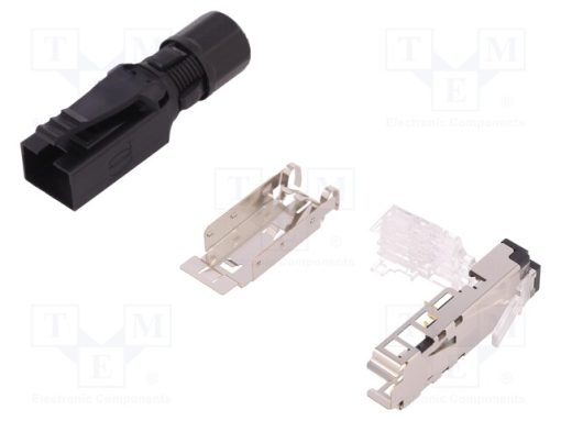 09451511120_Φύσα; RJ45; PIN: 4; Κατ: 5; θωρακισμένα; Διάγραμμα: 8p4c; 27AWG÷22AWG