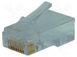 943-SP-370808M2_Φύσα; RJ45; PIN: 8; Διάγραμμα: 8p8c; για αγωγό; IDC