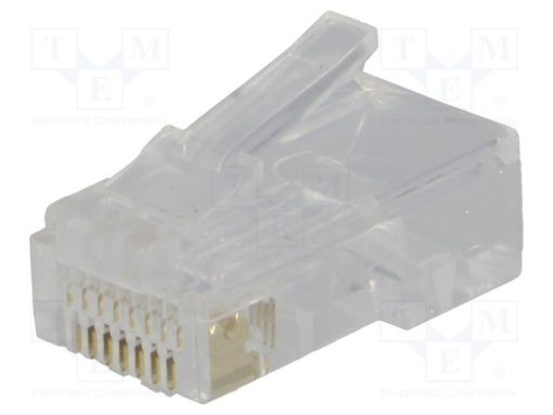 RJ45W-R_Φύσα; RJ45; PIN: 8; Διάγραμμα: 8p8c; για αγωγό; IDC