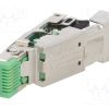 1421126_Φύσα; RJ45; PIN: 8; Επίχρυση; Διάγραμμα: 8p8c; για αγωγό; IDC; ευθύς