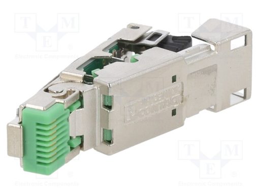 1421126_Φύσα; RJ45; PIN: 8; Επίχρυση; Διάγραμμα: 8p8c; για αγωγό; IDC; ευθύς