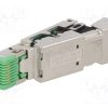 1421607_Φύσα; RJ45; PIN: 8; Επίχρυση; Διάγραμμα: 8p8c; για αγωγό; IDC; ευθύς