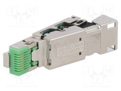 1421607_Φύσα; RJ45; PIN: 8; Επίχρυση; Διάγραμμα: 8p8c; για αγωγό; IDC; ευθύς