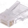 EMP881AF2000000_Φύσα; RJ45; PIN: 8; Επαφές: φωσφορούχος χαλκός; Επίχρυση; UL94V-2