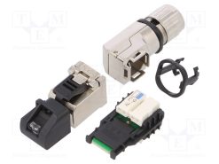 1518100000 IE-PS-RJ45-FH-90-P-1.6_Φύσα; RJ45; PIN: 8; Κατ: 5; Επίχρυση; Διάγραμμα: 8p8c; 5÷9mm; IP20