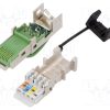 1132060000 IE-PS-RJ45-FH-BK-P_Φύσα; RJ45; PIN: 8; Κατ: 5; θωρακισμένα; Επίχρυση; Διάγραμμα: 8p8c