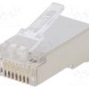 BM01069_Φύσα; RJ45; PIN: 8; Κατ: 5e; θωρακισμένα; Διάγραμμα: 8p8c; για αγωγό