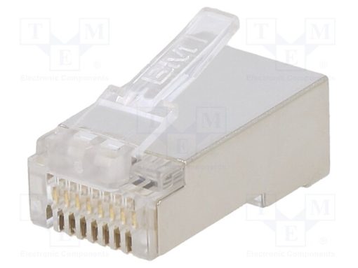 BM01069_Φύσα; RJ45; PIN: 8; Κατ: 5e; θωρακισμένα; Διάγραμμα: 8p8c; για αγωγό