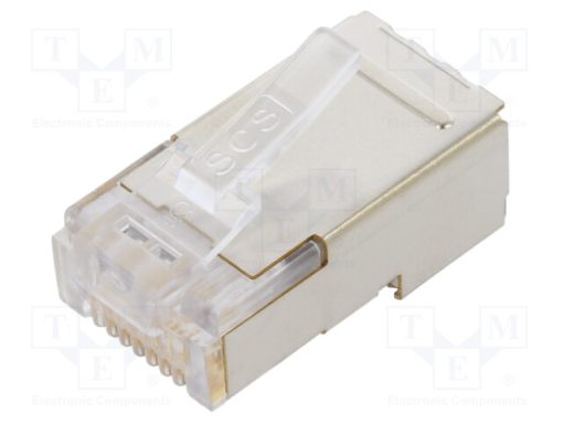 SS-37200-028_Φύσα; RJ45; PIN: 8; Κατ: 5e; θωρακισμένα; Διάγραμμα: 8p8c; για αγωγό