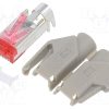 1414382_Φύσα; RJ45; PIN: 8; Κατ: 6; Επίχρυση; Διάγραμμα: 8p8c; 27AWG÷24AWG