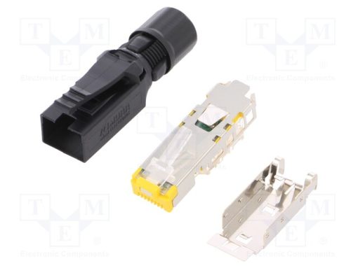 7000-74011-0000000_Φύσα; RJ45; PIN: 8; Κατ: 6; θωρακισμένα; Διάγραμμα: 8p8c; 26AWG÷22AWG