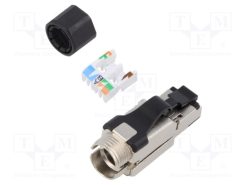 SS-39300-001_Φύσα; RJ45; PIN: 8; Κατ: 6; θωρακισμένα; Διάγραμμα: 8p8c; για αγωγό