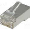 RJ45WE-CAT6U_Φύσα; RJ45; PIN: 8; Κατ: 6; θωρακισμένα; Διάγραμμα: 8p8c; για αγωγό