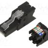 FP6X88MTG_Φύσα; RJ45; PIN: 8; Κατ: 6a; Διάγραμμα: 8p8c; 26AWG÷22AWG; για αγωγό