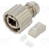 17-150284_Φύσα; RJ45; PIN: 8; Κατ: 6a; θωρακισμένα; Διάγραμμα: 8p8c; IP67; IDC