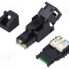 J00026A3003_Φύσα; RJ45; PIN: 8; Κατ: 6a; χωρίς θωράκιση; Επίχρυση; 5