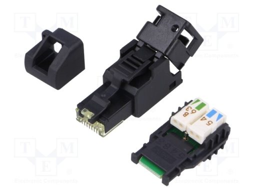 J00026A3003_Φύσα; RJ45; PIN: 8; Κατ: 6a; χωρίς θωράκιση; Επίχρυση; 5