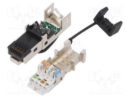 1132050000 IE-PS-RJ45-FH-BK-B_Φύσα; RJ45; PIN: 8; Κατ: 6a