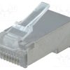 DS1123-15-P80TN_Φύσα; RJ45; PIN: 8; θωρακισμένα; Διάγραμμα: 8p8c; για αγωγό