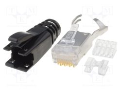 SS-39200-030_Φύσα; RJ45; PIN: 8; θωρακισμένα; Διάγραμμα: 8p8c; για αγωγό