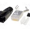 SS-39200-020_Φύσα; RJ45; PIN: 8; θωρακισμένα; Διάγραμμα: 8p8c; για αγωγό