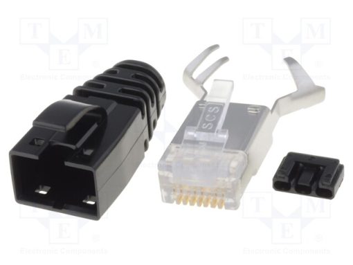 SS-39200-011_Φύσα; RJ45; PIN: 8; θωρακισμένα; Διάγραμμα: 8p8c; για αγωγό