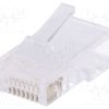 MP0020_Φύσα; RJ45; PIN: 8; χωρίς θωράκιση; Επίχρυση; Διάγραμμα: 8p8c; ευθύς