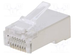 MP0077_Φύσα; RJ45; Κατ: 6; θωρακισμένα; Διάγραμμα: 8p8c; 4