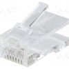 MP0071_Φύσα; RJ45; Κατ: 6a; χωρίς θωράκιση; Επίχρυση; Διάγραμμα: 8p8c