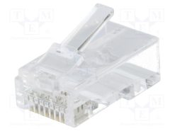 MP0071_Φύσα; RJ45; Κατ: 6a; χωρίς θωράκιση; Επίχρυση; Διάγραμμα: 8p8c