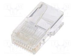 RJ48-10P10CR_Φύσα; RJ50; PIN: 10; Διάγραμμα: 10p10c; για αγωγό; IDC