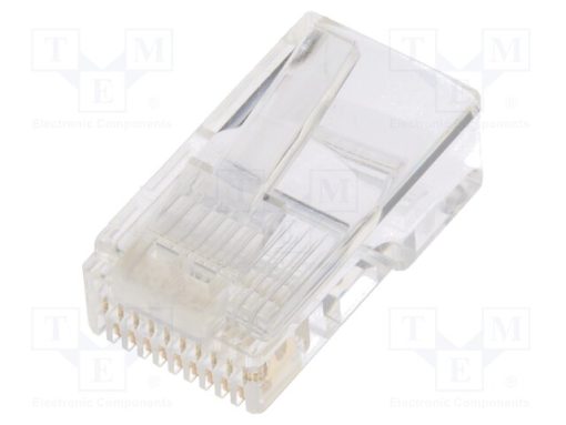 RJ48-10P10CR_Φύσα; RJ50; PIN: 10; Διάγραμμα: 10p10c; για αγωγό; IDC