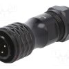 SA1610/P3IIB-1_Φύσα; SA16; αρσενικά; PIN: 3; IP67; 8÷12mm; 10A; κόλληση; για αγωγό