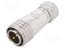 SA2010/P2IS_Φύσα; SA20; αρσενικά; PIN: 2; IP67; 8÷12mm; 25A; κόλληση; για αγωγό