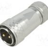 SA2810/P2IS_Φύσα; SA28; αρσενικά; PIN: 2; IP67; 13÷16mm; 50A; κόλληση; για αγωγό