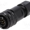 SA810/P8B_Φύσα; SA8; αρσενικά; PIN: 8; IP67; 4÷5mm; 3A; κόλληση; για αγωγό; 30V