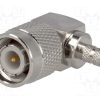 T1112A1-ND3G-1-50_Φύσα; TNC; αρσενικά; γωνιακός 90°; 50Ω; σύσφιξη; για αγωγό; POM