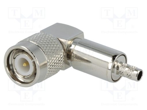 T1122A1-ND3G-1A-50_Φύσα; TNC; αρσενικά; γωνιακός 90°; 50Ω; σύσφιξη; για αγωγό; POM