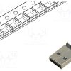 480372100_Φύσα; USB A; αρσενικά; για PCB; SMT; PIN: 4; οριζόντια; USB 2.0; ρολό