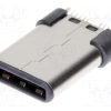 12401562E4#2A_Φύσα; USB C; SMT; κάθετη; USB 3.1; Επίχρυση; 5A; κομμένα σε καρούλι