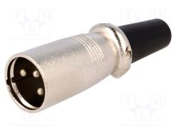 XLR-3W_Φύσα; XLR; αρσενικά; PIN: 3; ευθύς; για αγωγό