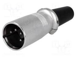 XLR-4W_Φύσα; XLR; αρσενικά; PIN: 4; ευθύς; για αγωγό