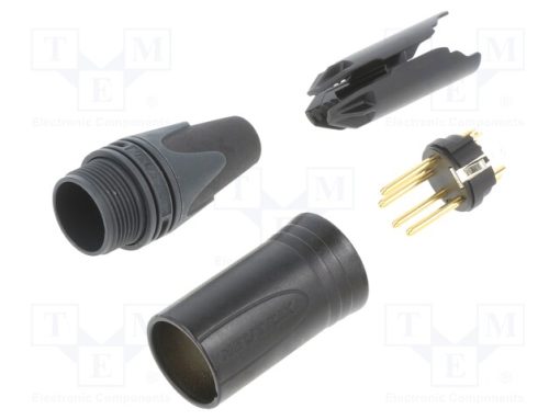 NC4MXX-B_Φύσα; XLR; αρσενικά; PIN: 4; ευθύς; για αγωγό; κόλληση; 10A; 16AWG